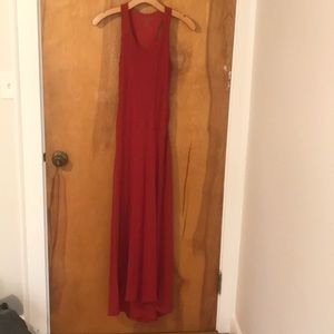 Athleta red dress